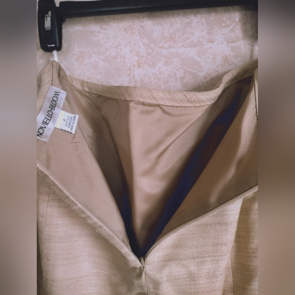 Vintage Noviello-Bloom Linen look suit size 4 - Picture 4 of 8